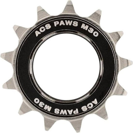 Freewheel BMX 13t 3/32 ACS Paws M30 x 1mm nikkel zwart