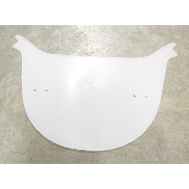BMX Fox license plate white (without sticker)