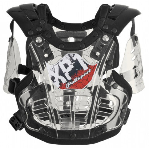 Polisport Body Protector Mini XP-1 transparant/zwart