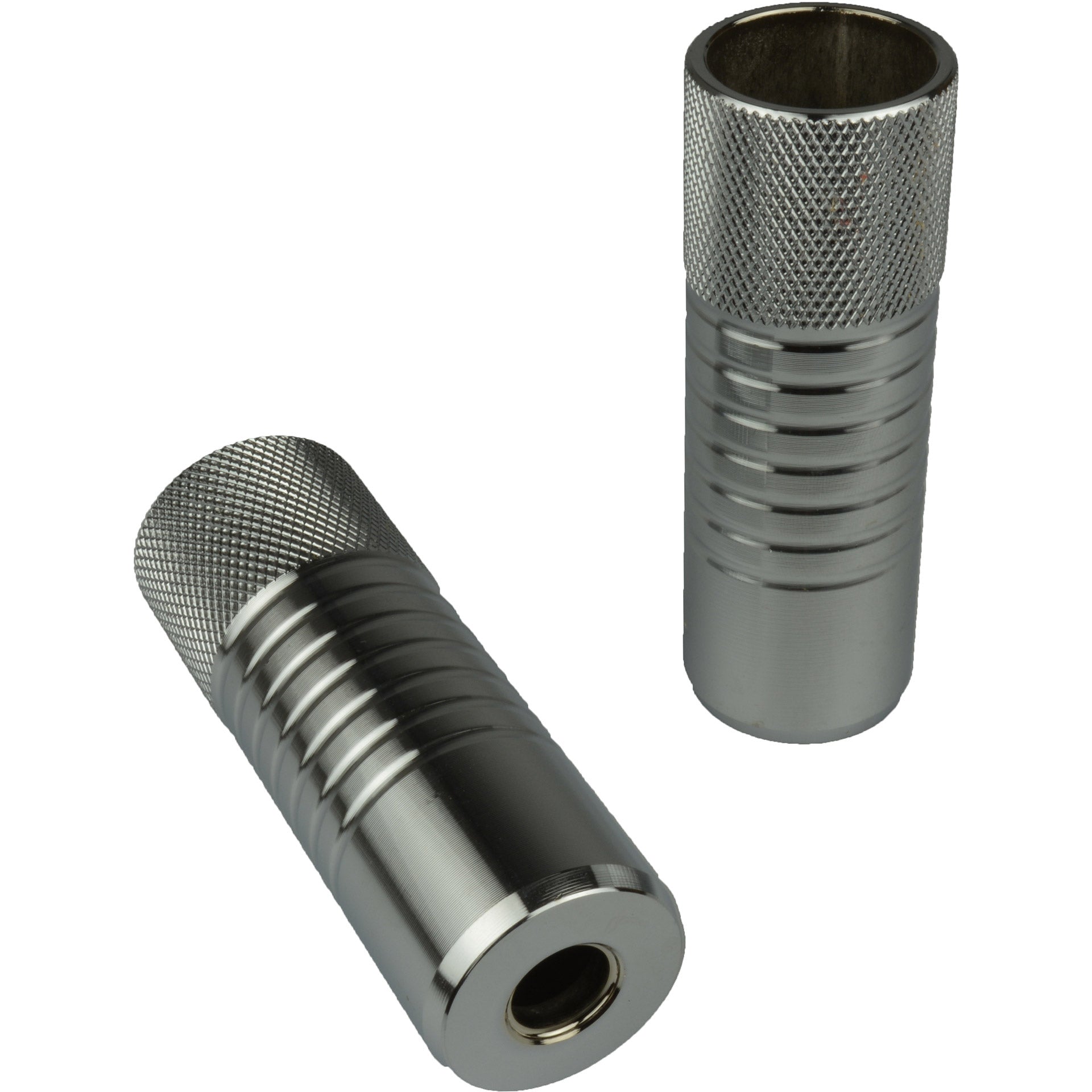 VWP Axle pegs BMX 38mm 10/14mm z/draad zilver (steps)