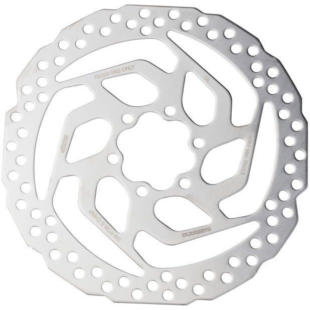 Shimano remschijf (los) 180mm 6-gaats only resinpad