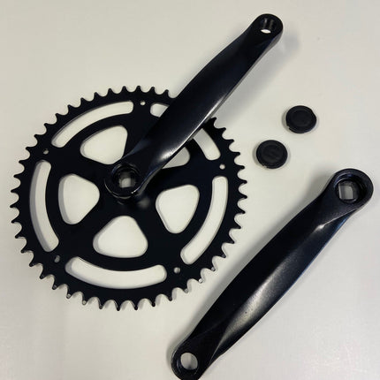 crankstel 46t 170 alu zwart
