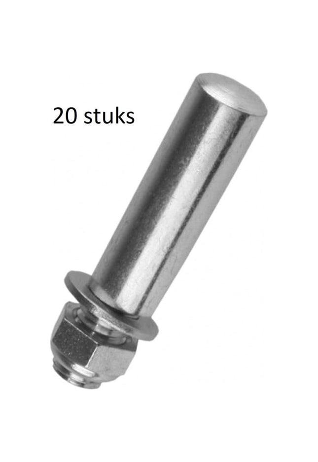Algi clavette de manivelle 9,5 x 43 mm (20 pièces)