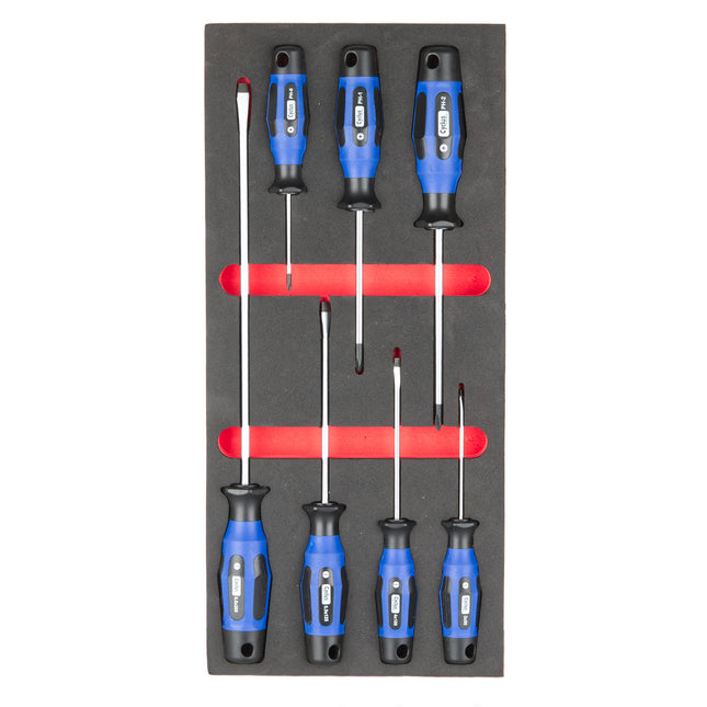 Cyclus foam 2 inclusief schroevendraaiers maat S rood