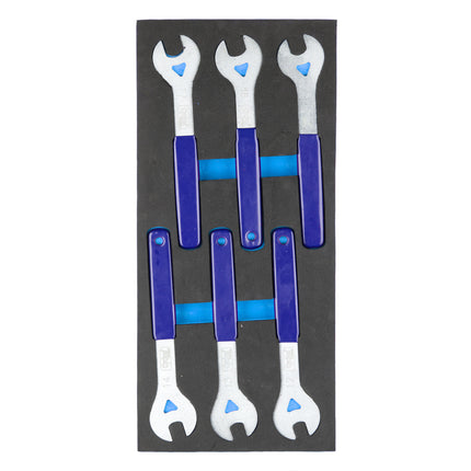 Cyclus foam 5 inclusief conussleutels maat S blauw