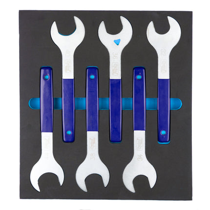 Cyclus foam 6 including headset wrenches size M blue