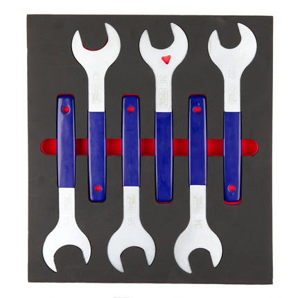 Cyclus foam 6 inclusief balhoofdsleutels maat M rood