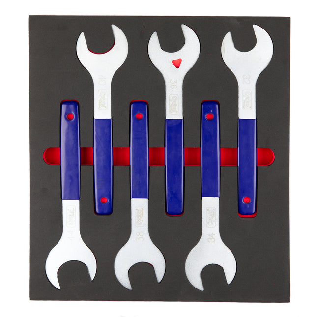 Cyclus foam 6 inclusief balhoofdsleutels maat M rood