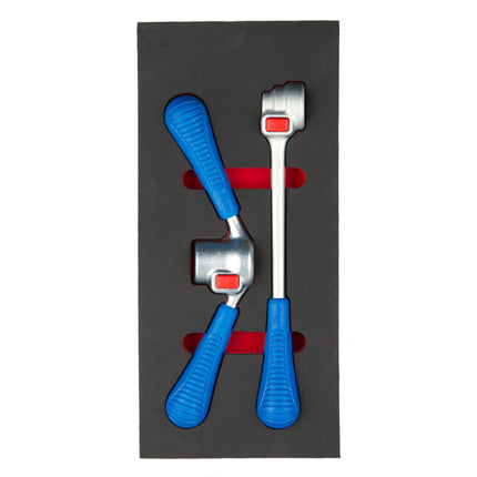 Cyclus foam 7 inclusief Snap-in houders maat S rood