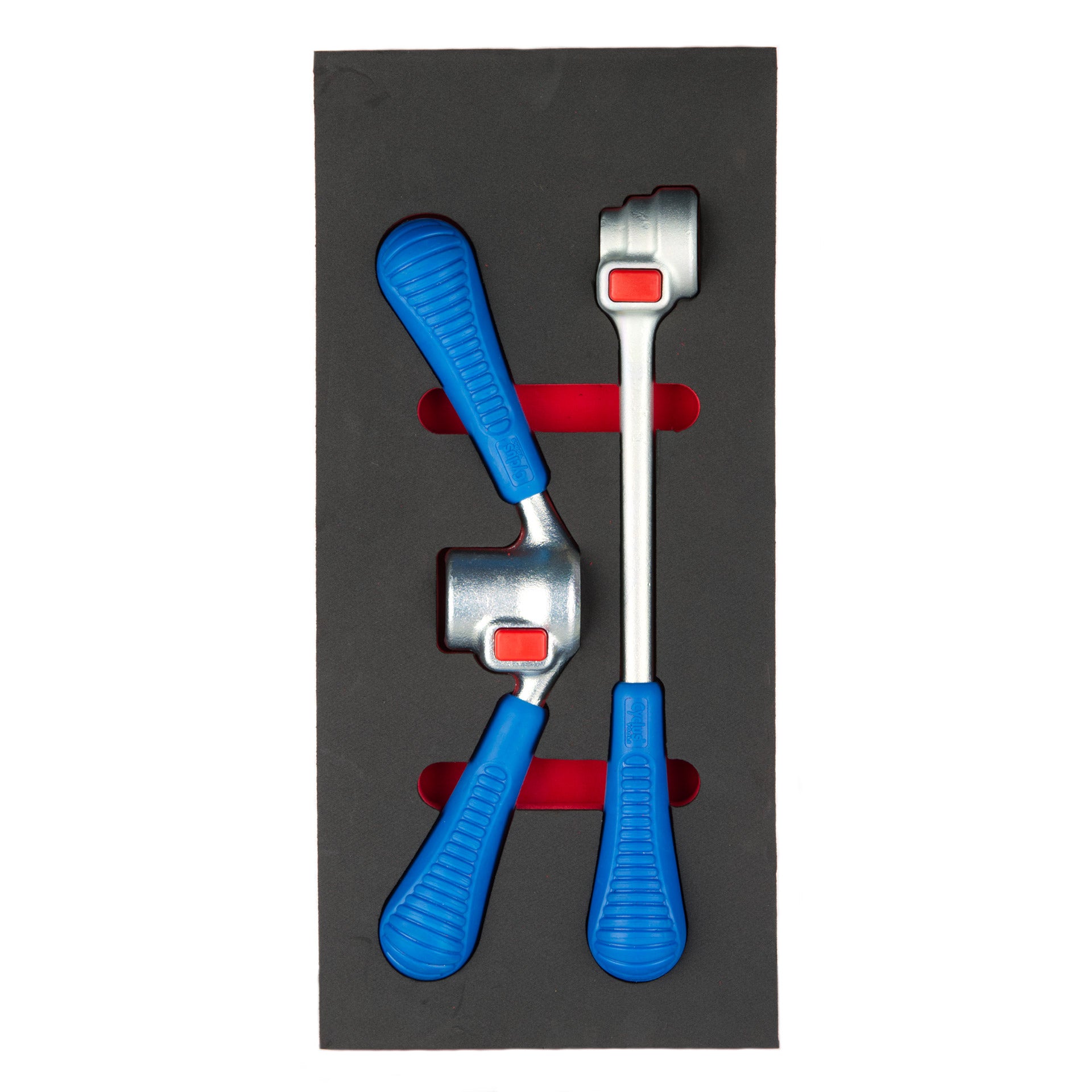 Cyclus foam 7 inclusief Snap-in houders maat S rood