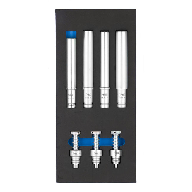 Cyclus foam 8 incl. Snap-in hulpstukken maat S blauw