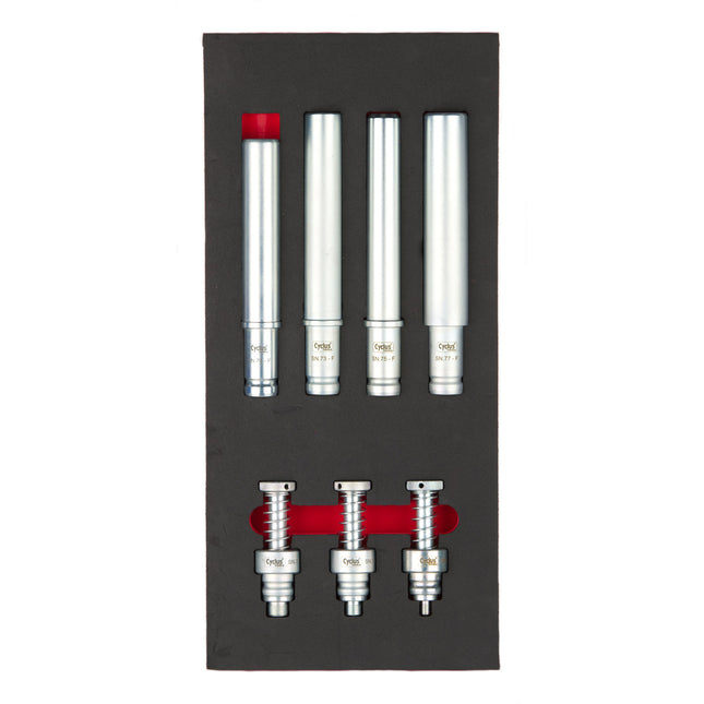 Cyclus foam 8 incl. Snap-in hulpstukken maat S rood