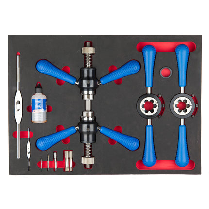 Cyclus foam 9 inclusief trapas snij-frees ger. maat L rood