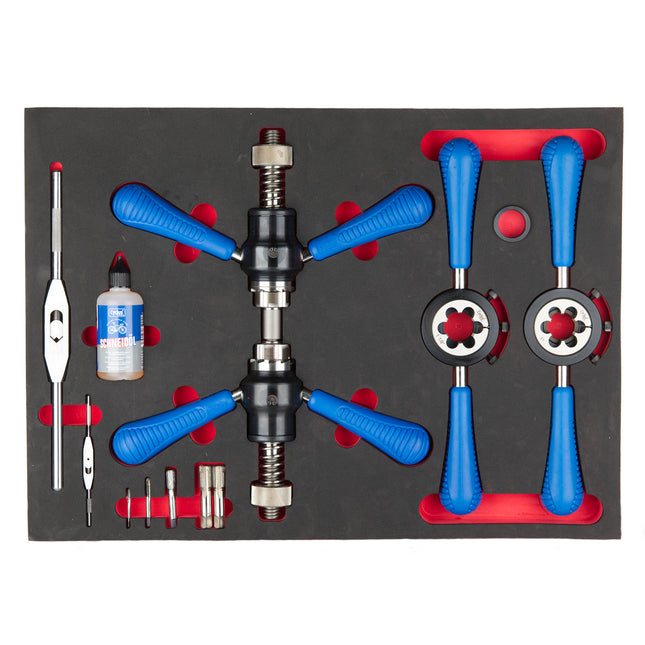 Cyclus foam 9 inclusief trapas snij-frees ger. maat L rood