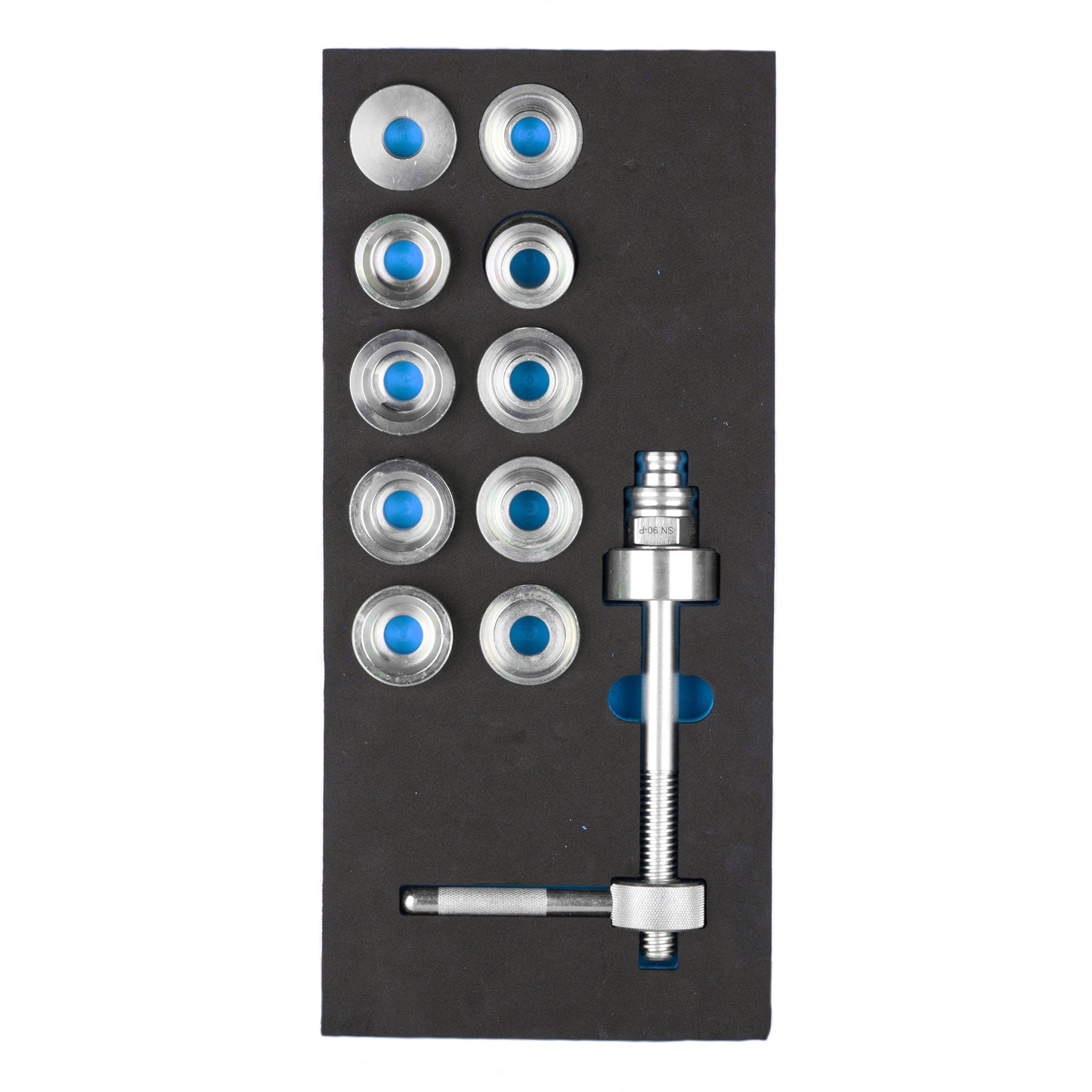 Cyclus foam 12 inclusief Snap-In Press-fit maat S blauw