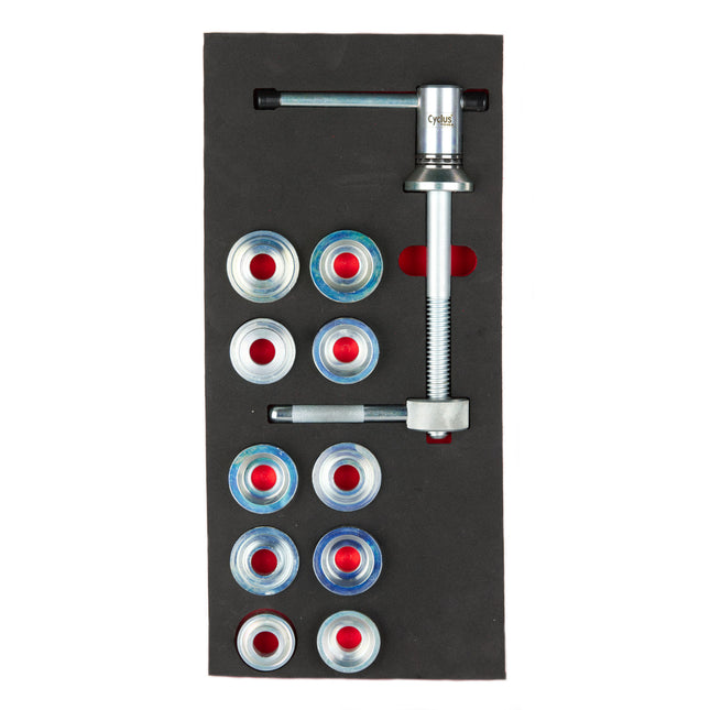 Cyclus foam 13 inclusief Press-fit maat S rood