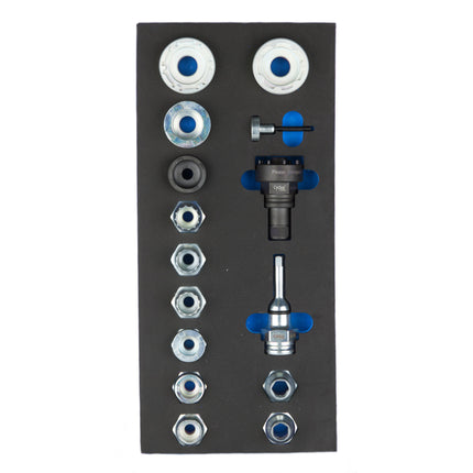 Cyclus foam 14 inclusief trapas montage maat S blauw
