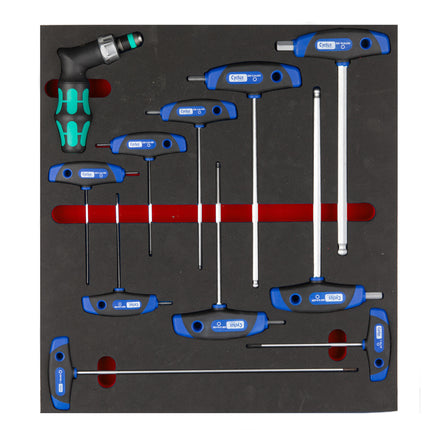 Cyclus foam 24 inclusief inbussleutels maat L rood