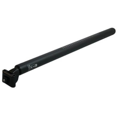 Dahon zadelpen 33.9 met pomp zw