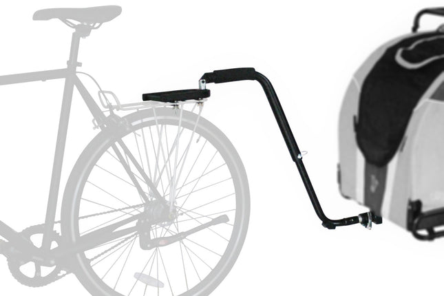DoggyRide trekstang bagagedrager zwart incl. Britch Lite