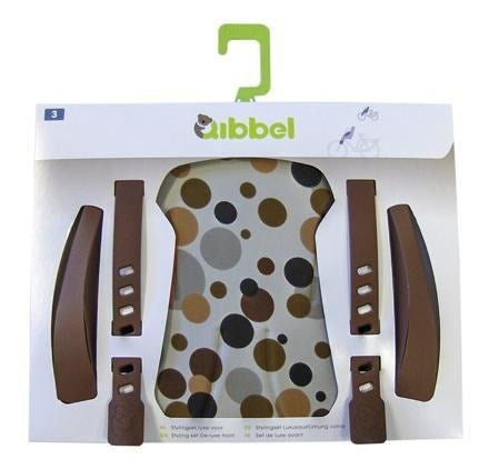 Qibbel STYLINGSET luxe ACHTER Dots Brown