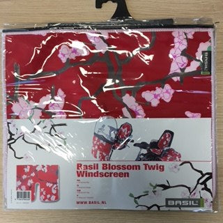 BASIL flap voor Bobike windscherm Blossom Rood 50032
