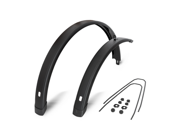 EF mudguard set Tempo Square 28 inch 72mm black