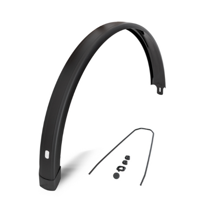 EF rear mudguard Tempo Square 28 inch 72mm black