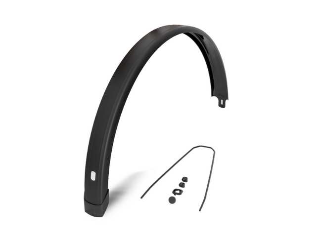 Garde-boue arrière EF Tempo Square 28 pouces 72mm noir