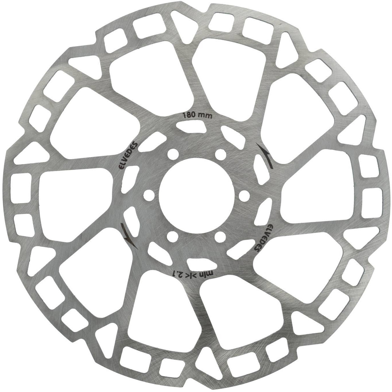 Elvedes remschijf 6-gaats ø180mm T=2,3mm