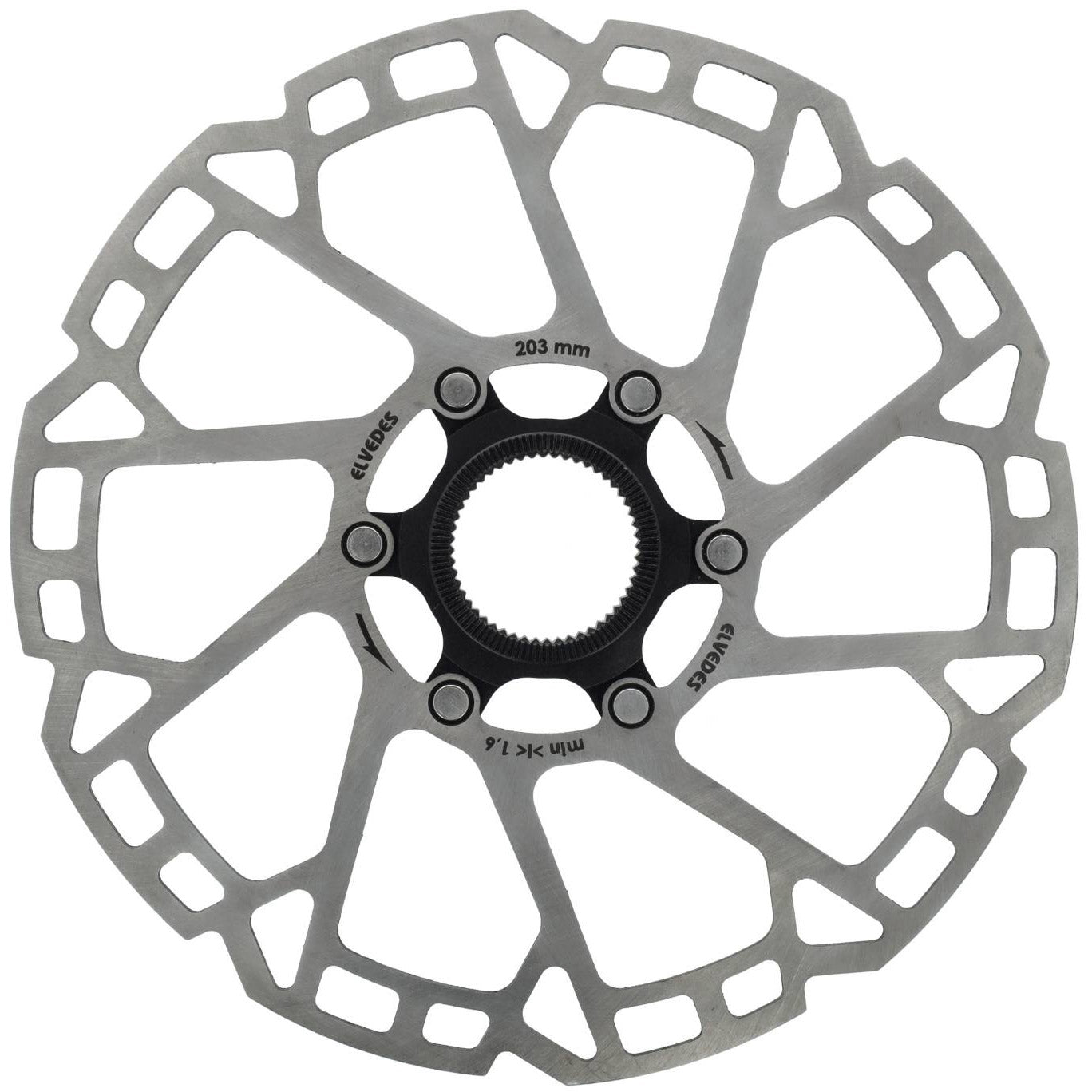 Elvedes remschijf centerlock ø203mm T=1,8mm