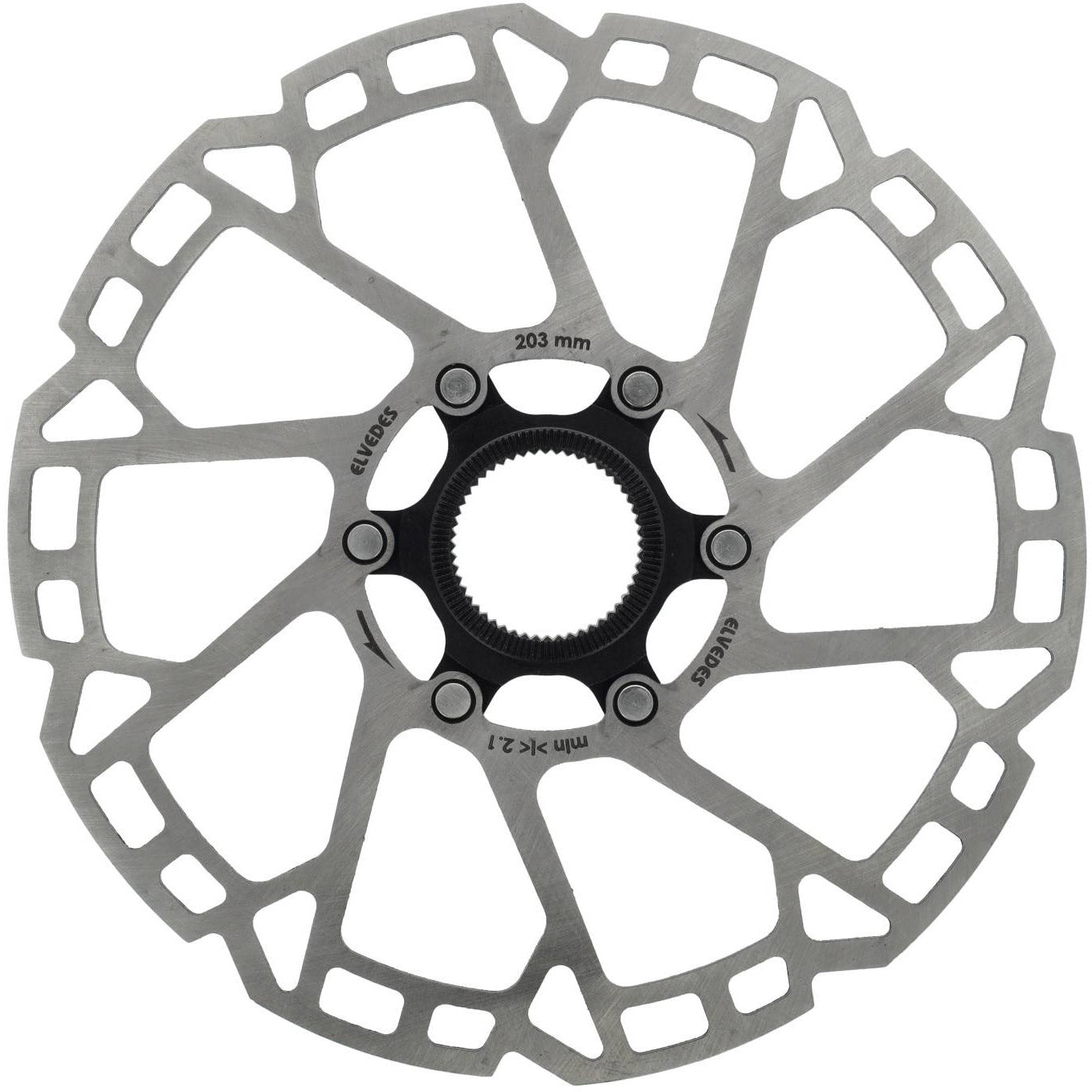 Elvedes remschijf centerlock ø203mm T=2,3mm