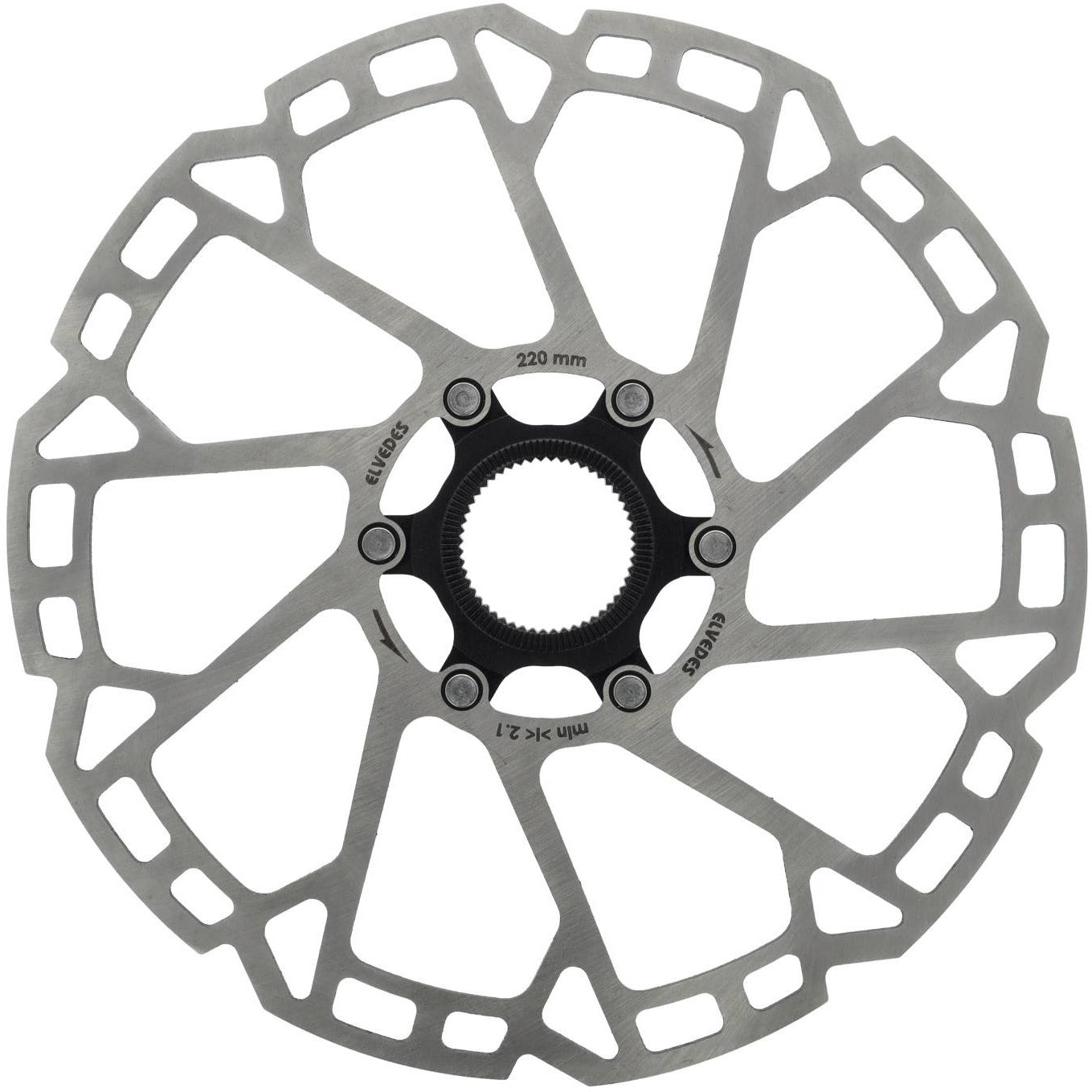 Elvedes remschijf centerlock ø220mm T=2,3mm