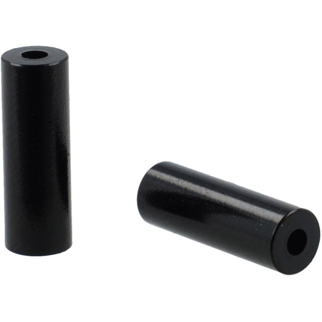 Elvedes kabelhoeden ø3.65mm / ø4.05mm x 12mm alu zw (50st)