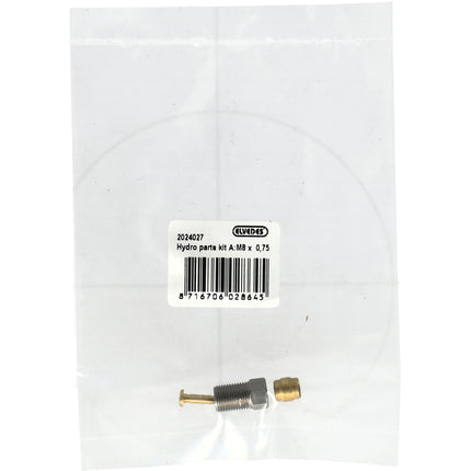 Elvedes hydro onderdelen kit A M8×0,75