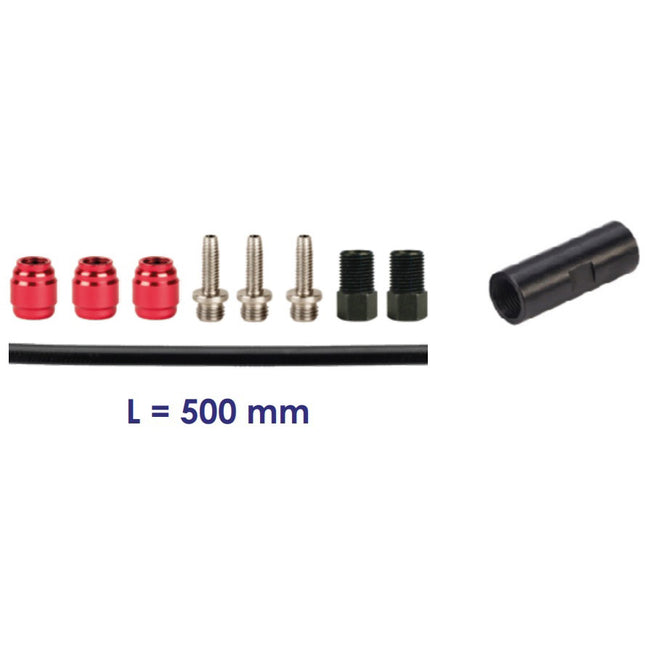 Elvedes vervangingskit hydr. slang 500mm origineel SRAM