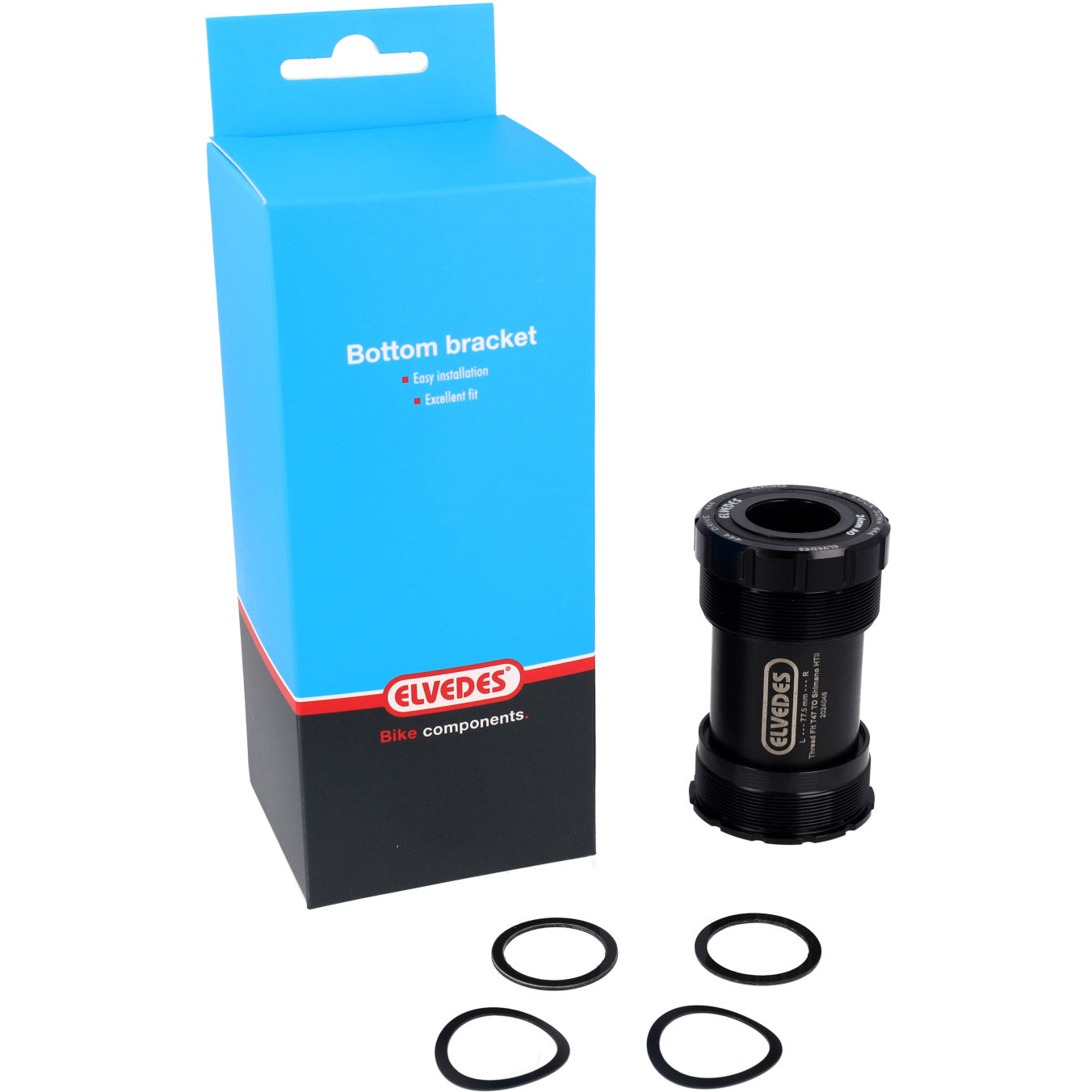 Elvedes trapas thread fit T47A (Cervélo) voor 24mm Shimano