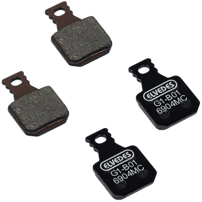 Elvedes disc brake pads 6904MC medium (2pr)