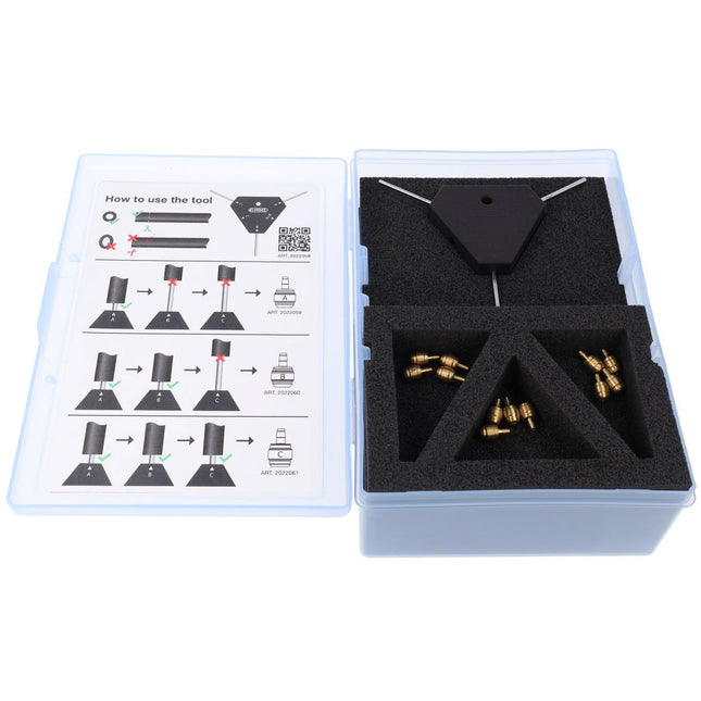 Elvedes toolkit voor remslang met universele inserts