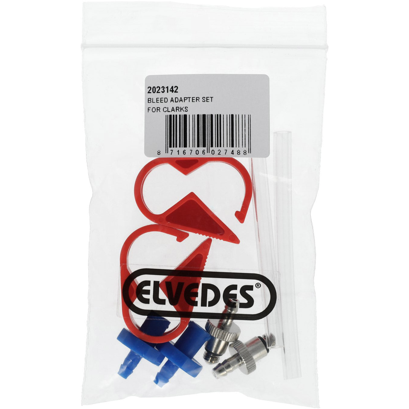 Elvedes ontluchtingsadapterset Clarks Clout basis
