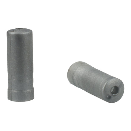 Elvedes embout de gaine 5.0mm PVC argent (100)