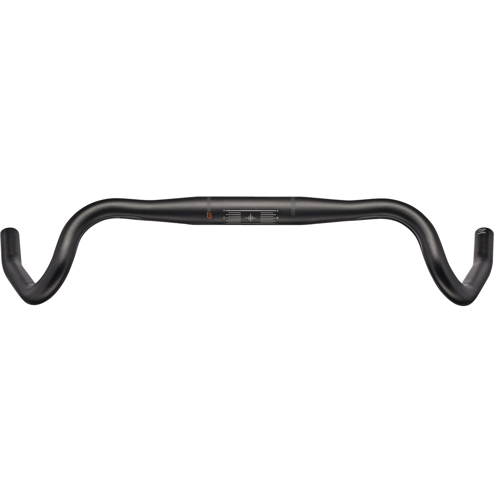 Ergotec stuur Gravel 480/620mm 31,8 21° alu zwart