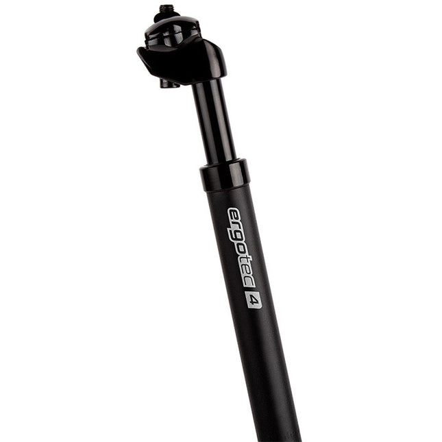 Ergotec verende zadelpen Glide ø27,2mm 350mm matzwart