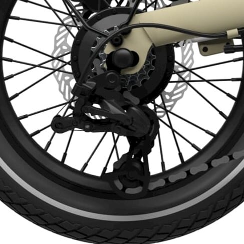 UTO Eovolt MX4 derailleur 4-speed