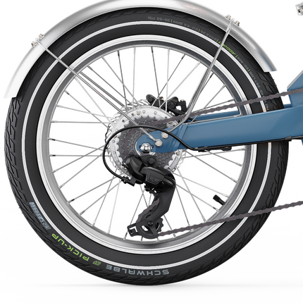 Roue arrière UTO OG20 sans pneu, disque argent