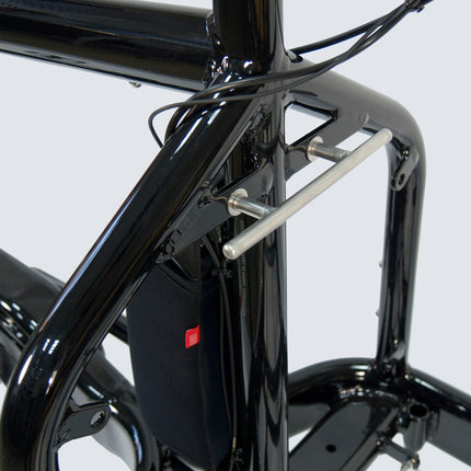 FAHRER bicycle bag holder Bullitt bar silver