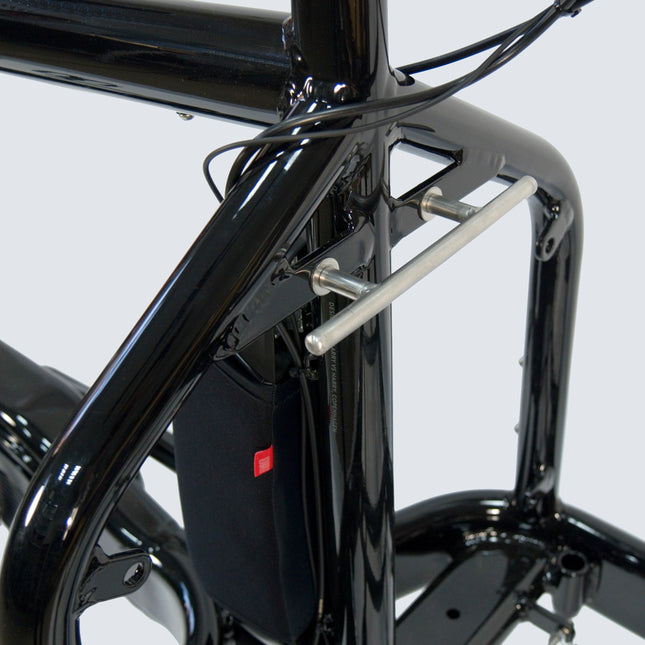 FAHRER fietstashouder Bullitt bar zilver