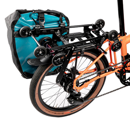 FAHRER rear carrier extension Topcarrier Brompton black