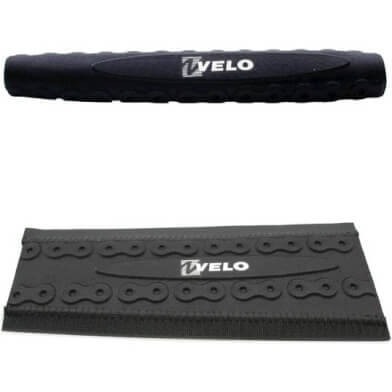 Velo rear fork protector lycra black