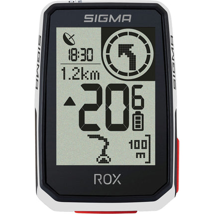 Sigma bike computer ROX 2.0 Endurance white